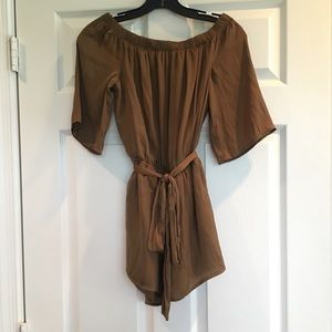 Off-the-Shoulder Romper